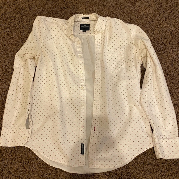 Soft American eagle, long sleeve dress shirt. - Picture 1 of 3